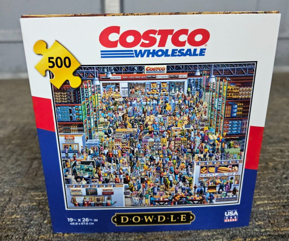 Costco Wholesale Dowdle Puzzle 500 Pieces Treasure Hunt